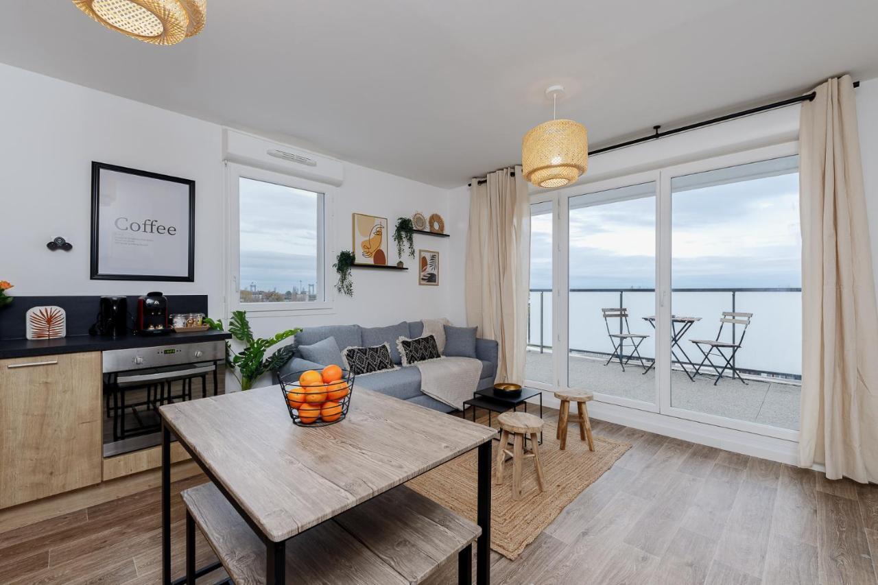 Le Panorama - Chaleureux Et Cosy - Proche Bordeaux Apartment Лормон Екстериор снимка